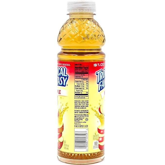 Tropical Fantasy Apple Cocktail 22.5 Ounce (Pack of 24)