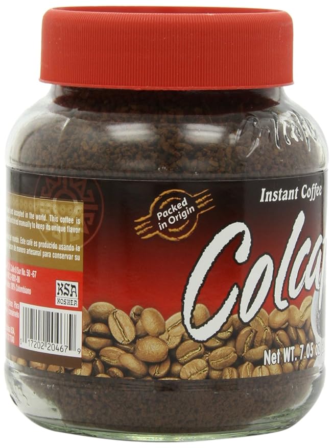 Colcafe Instant Coffee 7.05-Ounce (Pack of 4)