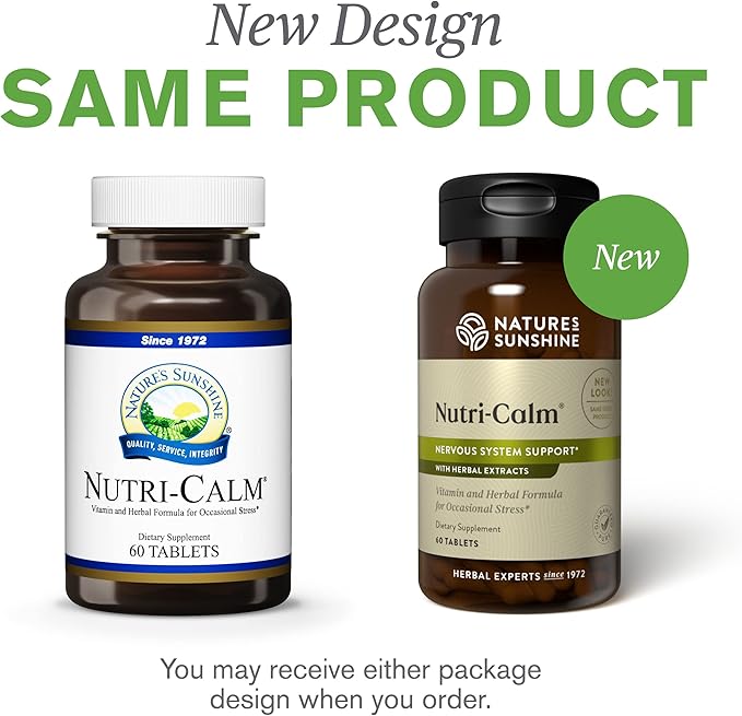 Nature's Sunshine Nutri-Calm 60 Tablets