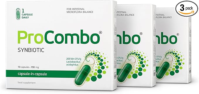 The Smart synbiotic with targeted delivery of The Good Bacteria. Double Capsule and Liquid Formula for Fast Results. 1 Capsule per Day(Pack of 3)
