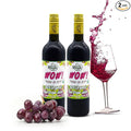 De La Rosa Austrian Red Grape Juice Kosher Non-GMO &amp Gluten Free 100% Organic Red Grape Juice No Sugar Added No Preservative No Water Added 25.4 Oz Glass Bottle (Pack of 2)