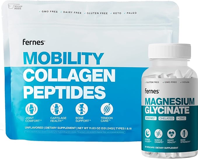 Mobility Collagen + Magnesium Glycinate 1250mg