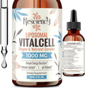 13-in-1 Liquid Oxygen Boost &amp Nutrient Supplement Liposomal Optimized-Delivery Blend with Trace Minerals Amino Acids CoQ10 B Vitamins &amp Fulvic Acid Daily Wellness Liquid Oxygen Drops 2 f