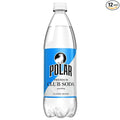 Polar Beverages Club Soda 33.8 Fluid Ounce (Pack of 12)