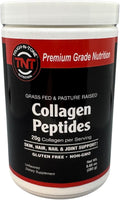 TOUGH-N-TONE Collagen Peptides Powder – Grass-Fed 560g | 20g Protein per Serving Unflavored Non-GMO Gluten-Free Dairy-Free No Sweeteners or Fillers – Supports Skin Hair &amp Digestive Health