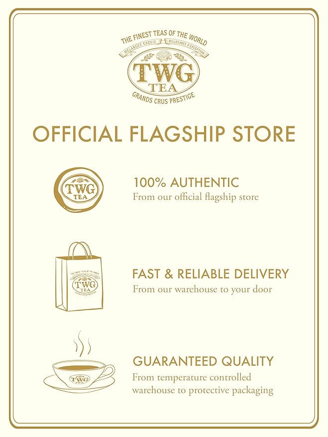 TWG Tea | Silver Moon Tea | Green Tea | Grand Berry &amp Vanilla | Haute Couture Tin 100g | Gift Set
