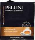Pellini: Cremoso (Creamy) Roasted Ground Coffee for Espresso Machine 8.8 Ounce (250gr) Packages (Pack of 4) [ Italian Import ]