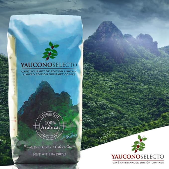 Yaucono Selecto Limited Edition Gourmet Whole Bean Coffee Bag 2 Pound (Pack of 3)