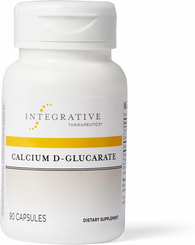 Integrative Therapeutics Calcium D-Glucarate - Daily Support for Detoxification Systems*- Supports Healthy Immune Function &amp Estrogen Metabolism* - Gluten &amp Dairy-Free - 90 Capsules (30 Servin