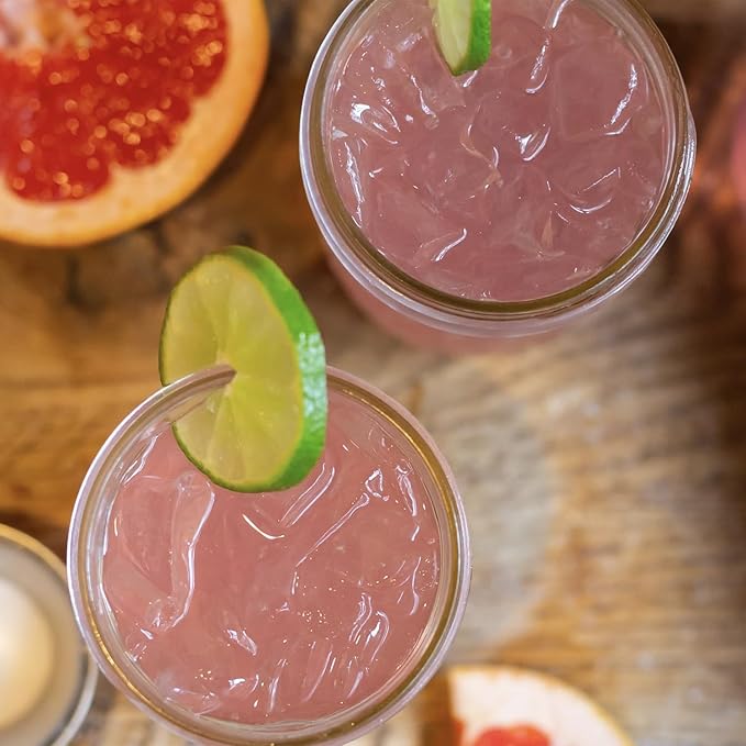 Owen’s Craft Mixers | Rio Red Grapefruit 5 Pack | Handcrafted in the USA with Premium Ingredients | Vegan &amp Gluten-Free Soda Mocktail and Cocktail Mixer