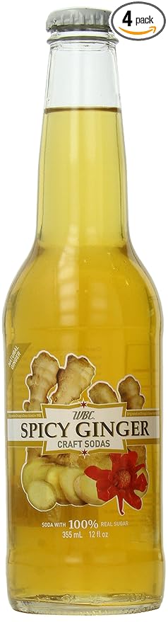 WBC/Goose Island Craft Soda Spicy Ginger 12 Ounce (Pack of 4)