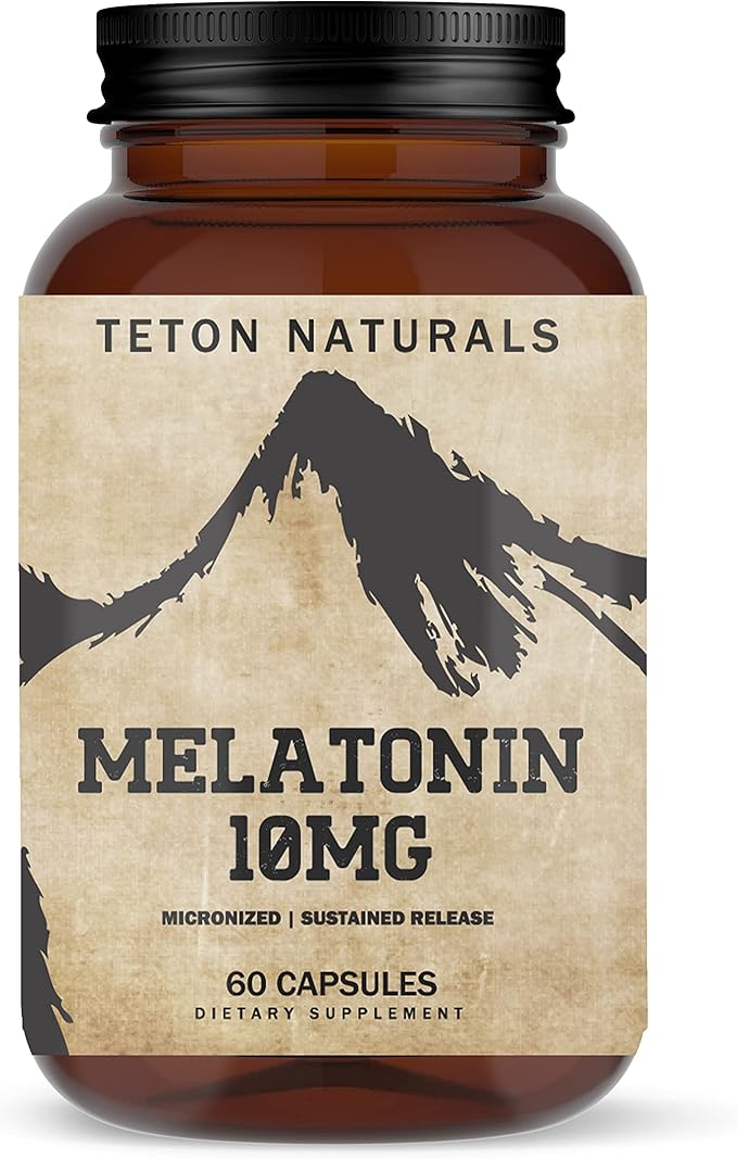 MELATONIN 10MG Supplements 60 Capsules