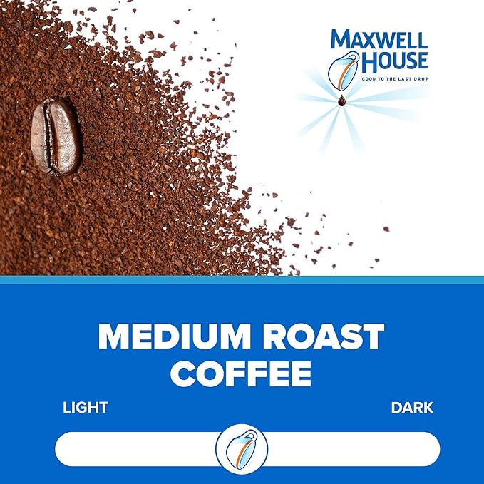 Evaxo Maxwell House Ground Coffee Original Roast (48 oz.)