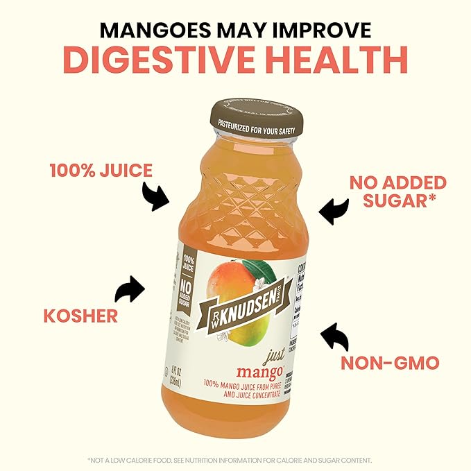 R.W. Knudsen Just Mango Juice 8 fl oz (12 Pack)
