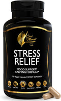 Cocó March N.M.D Stress Relief Support Supplement – Magnesium &amp B Vitamins Blend with Ashwagandha Supports Stress Response Sleep Cycle Cognitive &amp Nerve Health – Gluten Free Vegan – 120 Ca