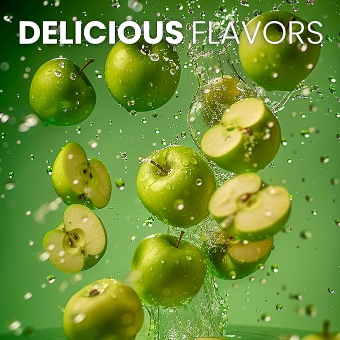 Keto Vitals Immunity Sugar Free Electrolytes Powder with Vitamin C Ginger Turmeric &amp Elderberry - Boost Your Immune System and Rehydrate Your Body - Green Apple Flavor 30 Count