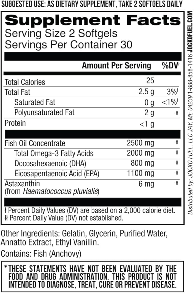 Jocko Fuel 2 Pack Supplement Bundle - Jocko Magnesium + Jocko Fish Oil