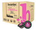 beaniac Organic Bean Me Up Coffeehouse Blend Medium Roast Single Serve Compostable K Cup Coffee Pods Organic Arabica Coffee Keurig Brewer Compatible 72 Count