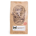 Kitty Town Coffee: Smokey Dark Roast Coffee From Brazil 2lb (32oz) Whole Bean