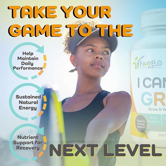 I Can Grow 3-Month Supply Bundle – 3x Day-Time + 3x Night-Time Growth Supplements for Kids 10+ &amp Teens | L-Arginine Colostrum Magnesium | Daily Height Support + Sleep Aid for Natural Growth | 6-