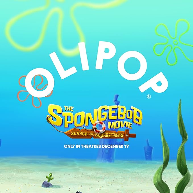 OLIPOP Prebiotic Soda Pop SpongeBob Pineapple Paradise Pantry Pack Packed with Prebiotics Fiber and Botanicals Gluten Free GMO Free 12oz Skinny Can (12-Cans)