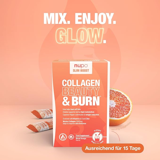 Nupo - Slim Boost Collagen Beauty &amp Burn 15 pcs