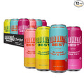 Brooklyn Best Variety Pack 3 Iced Tea Flavors and 1 Lemonade Not too Sweet Better for You Drink - 15 Fl Oz (Pack of 12)