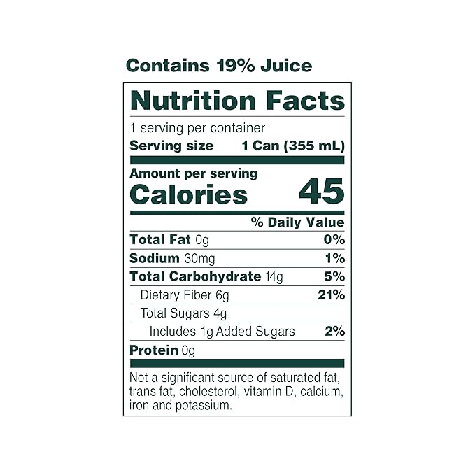 OLIPOP Prebiotic Soda Pop Lemon Lime Pantry Pack Packed with Prebiotics Fiber and Botanicals Gluten Free GMO Free 12oz Skinny (12-Cans)