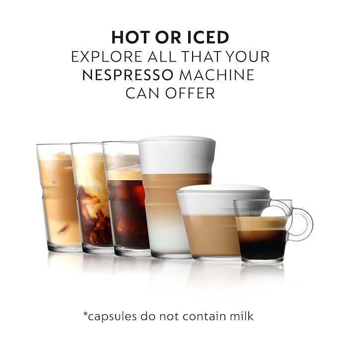 Nespresso Capsules Original Line Vaniglia Medium Roast Espresso Coffee 50 Count Espresso Coffee Pods