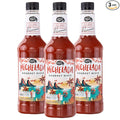 Master of Mixes Michelada Drink Mix Ready To Use 1 Liter Bottle (33.8 Fl Oz) Pack of 3