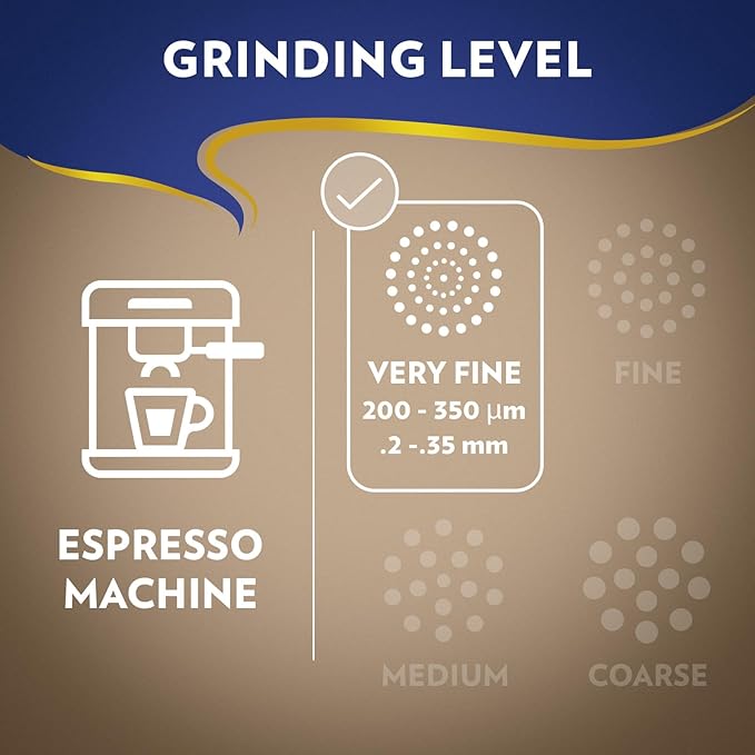Lavazza Super Crema Whole Bean Coffee Blend Medium Espresso Roast 4.4 .lbs 2 Pack