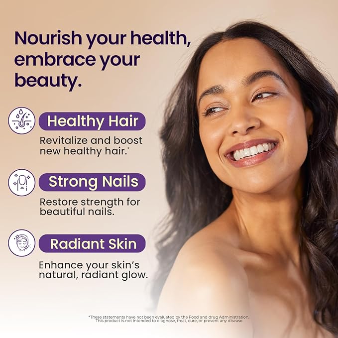 NAD+ Resveratrol Berberine &amp Biotin Anti-Aging Gummy - Hair Skin Nails &amp Joint Supplement - Collagen Peptides Keratin Zinc Vitamin K2 &amp D3 Gummies -Regeneration- Non-GMO - Made in