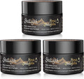 Hima Shilajatu Shilajit Purest Himalayan Organic Shilajit Resin - Gold Grade 100% Purity Shilajit with Fulvic Acid &amp 85+ Trace Minerals Complex for Energy &amp Immune Support Pack of 3 (6 Months