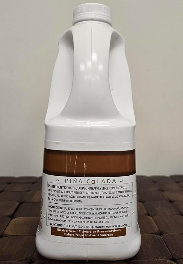 Torani Real Fruit Smoothie Mix Pina Colada 64 Ounce
