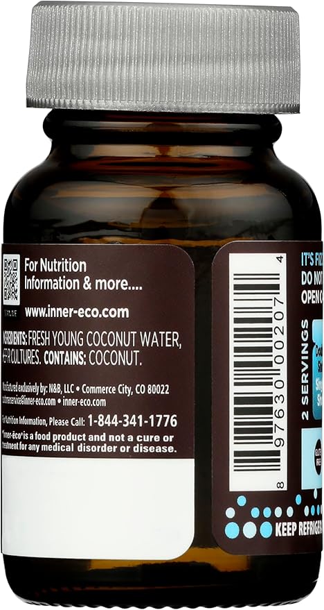 Inner ECO Original Probiotic Coconut Water Shot 1 FZ