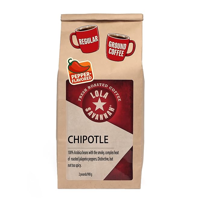Lola Savannah Chipotle Ground Caffeinated Coffee 2lb (32 oz)