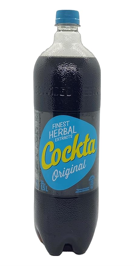 Cockta Original Soft Drink 4 Bottles 1.5 Liters - Non-Alcohol Slovenian Delight Perfect for Any Occasion