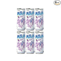 Milkis AYCE 8 Flavors Mixed K-Drink - Original/Strawberry/Melon/Apple/Banana/Peach/Grape/BananaStrawberry (6 Cans Grape)