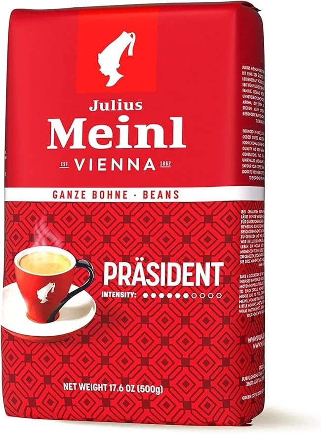 Julius Meinl: Präsident Classic Viennese Medium Roast Coffee Beans 500g / 17.6oz (1)
