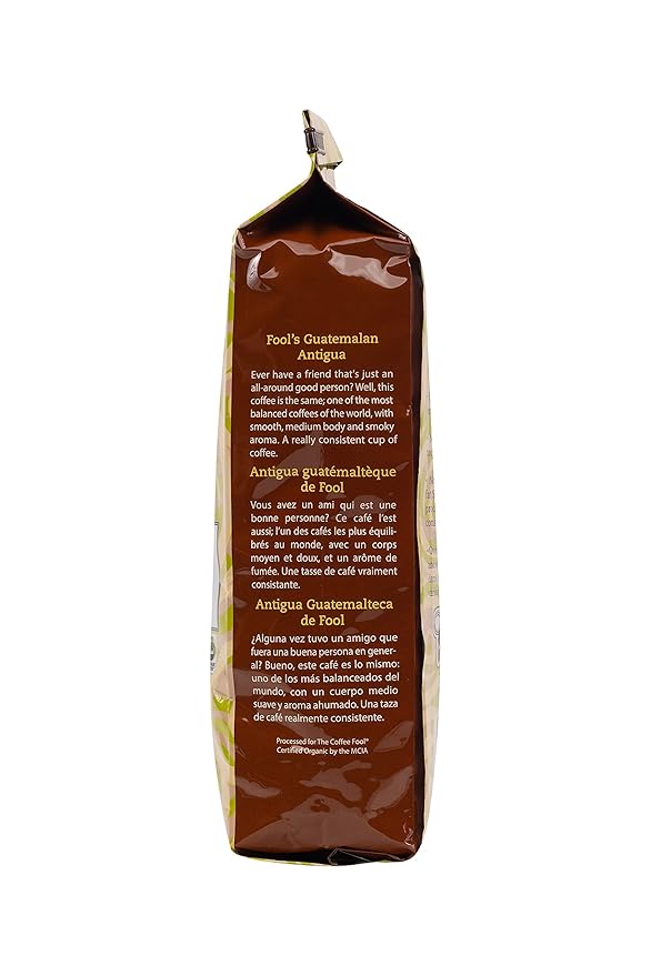 Coffee Fool's Organic Fair Trade Guatemalan Antigua (Whole Bean)