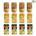 Hawaiian Sun Luau Party Pack Tropical Fruit Juice Drink Variety Mix Flavor Non Carbonated RcTechDistro Bundle Box 11.5 Fl Oz Per Can Pack of 12 (Luau Party Pack 1)