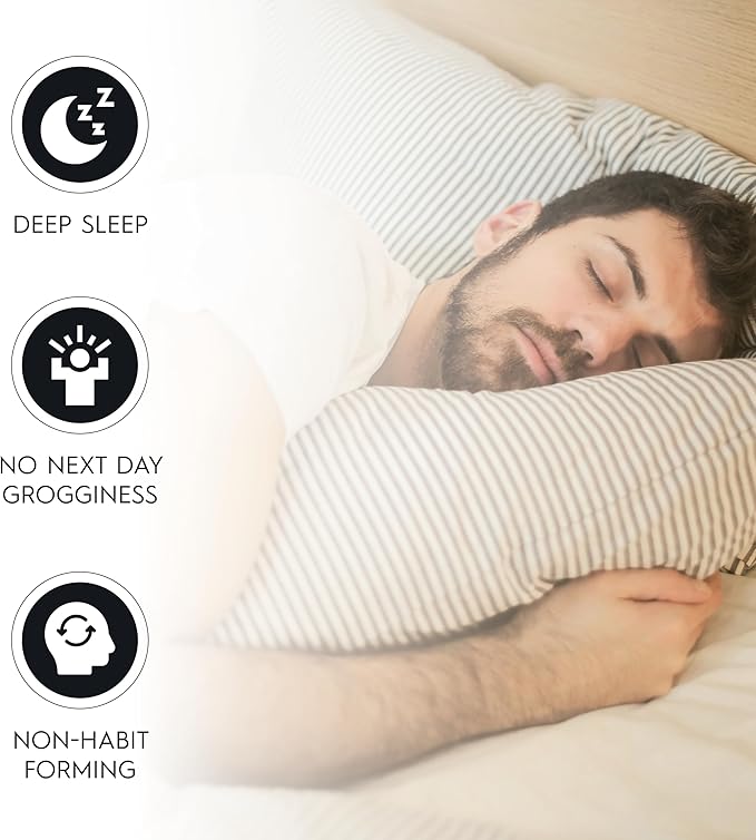 Leviathan Slumber | Sleep Aid GABA Supplements for Deep and Calm Sleep with Melatonin Magnesium L-Theanine 5-HTP Zinc Magnolia Valerian Root for Sleep Sleeping Pills for Adults Men and Women