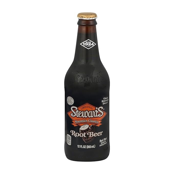 Stewart Sodas Real Sugar Root Beer 12 oz