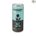 Groundwork Organic Coffee - Oat Cold Brew Latte - 8 Fl Oz Cans (12 Pack)