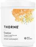 THORNE Creatine - Micronized Creatine Monohydrate Powder - Support for Muscles &amp Cognitive Function* - for Women &amp Men - Pineapple Orange - NSF Certified for Sport - 5 g per Serving - 60 Servi