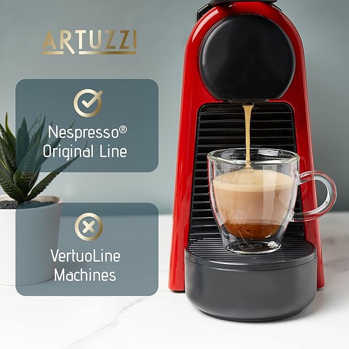 Artuzzi 120ct Compatible Nespresso Coffee Pods For Nespresso Original Machines | Espresso Ristretto Lungo Coffee Capsules | Espresso Variety Pack I Aluminum &amp Recyclable
