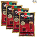 Premium 3 in 1 Instant Coffee Mix New &amp Improved Version Unique Blend of Both Arabica &amp Robusta Coffee Beans 96 Count Packets (4 Bags)