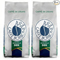 Caffè Borbone Whole Bean Coffee Medium-Dark Roast DEK Blend Decaffeinated Italian Coffee 2.2 lb Bag (Pack of 2)