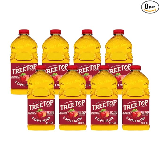 Tree Top Apple Juice 64 Fl Oz (Pack of 8)