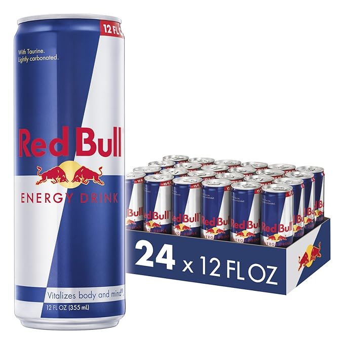 Red Bull Energy Drink Assorted Sizes and Packs (24 Cans)